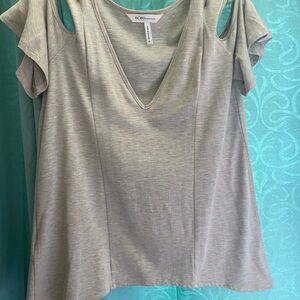 BCBGeneration light-weight off the shoulder top.